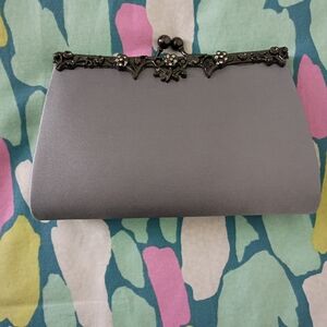 Ladies Jessica McClintock Satin Evening Bag
